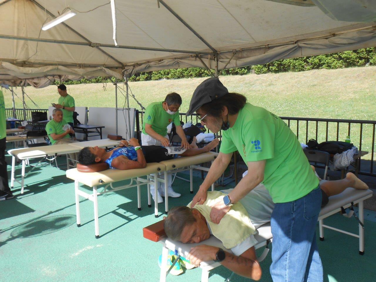 �h���񂪎{�p���ŁA�������ɂ��}�X�N�������l��